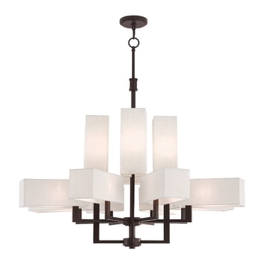 Indoor Transitional Modern Allesandria 3-Light Crystal Chandelier ...