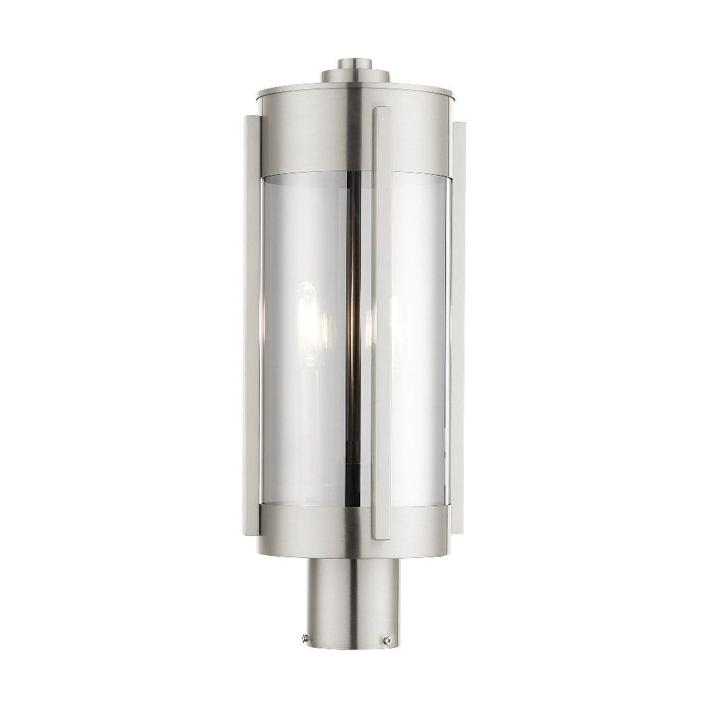 Livex Lighting - Sheridan - 2 Light Outdoor Post Top Lantern in Contemporary