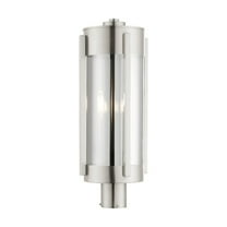 Livex Lighting - Sheridan - 3 Light Outdoor Post Top Lantern in Contemporary