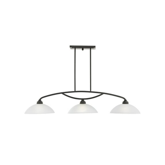 Livex Lighting - Somerset - 17.25 Inch Three Light Linear Chandelier English