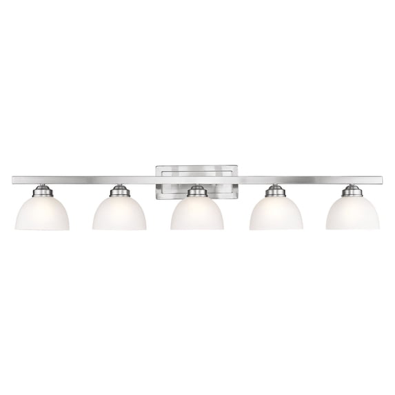Livex Lighting Somerset Bath 5 Light in Brushed Nickel