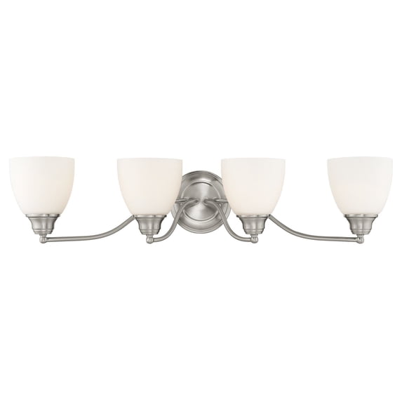 Livex Lighting Somerville Bath Light in Brushed Nickel