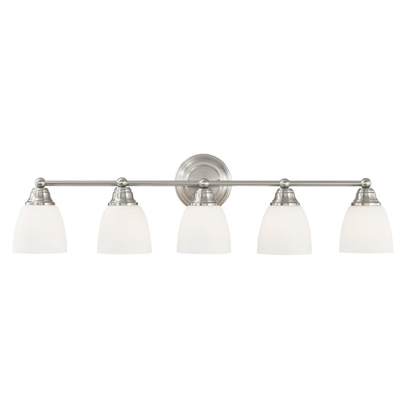 Livex Lighting Somerville Bath Light in Brushed Nickel