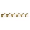 thumbnail image 1 of Livex Lighting Springfield 6 Bath Light in Antique Brass, 1 of 10