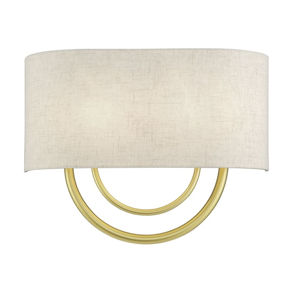 Livex Lighting - Stratton - 2 Light ADA Wall Sconce-11.5 Inches Tall and 15