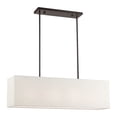 thumbnail image 1 of Livex Lighting Summit 4 Light Linear Chandelier in English Bronze, 1 of 13