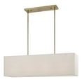thumbnail image 1 of Livex Lighting - Summit - 4 Light Linear Chandelier In Transitional Style-17.5, 1 of 11
