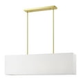thumbnail image 1 of Livex Lighting - Summit - 4 Light Linear Chandelier In Transitional Style-17.5, 1 of 10