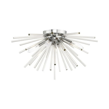 Livex Lighting - Utopia - 4 Light Flush Mount in Mid Century Modern Style - 20