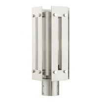 Livex Lighting - Utrecht - 1 Light Outdoor Post Top Lantern in Contemporary