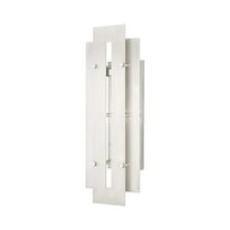 Livex Lighting - Utrecht - 1 Light Outdoor Wall Lantern in Contemporary Style -