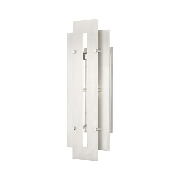 Livex Lighting - Utrecht - 1 Light Outdoor Wall Lantern in Contemporary Style -