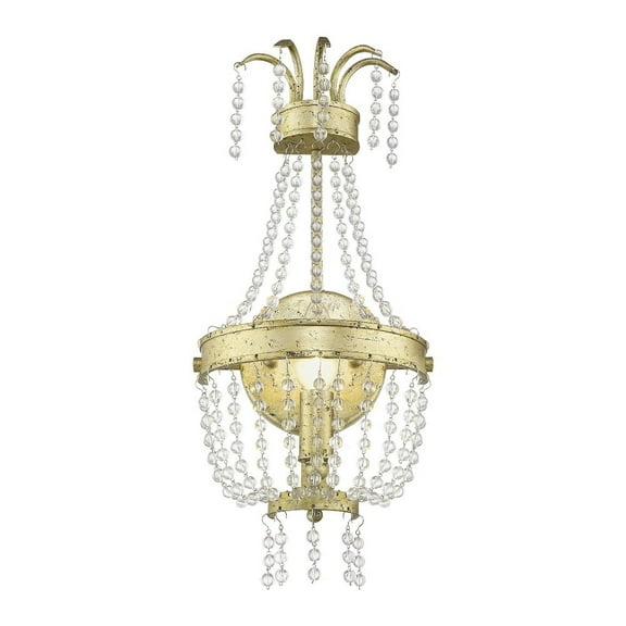 Livex Lighting - Valentina - 1 Light Wall Sconce in French Country Style - 7.5