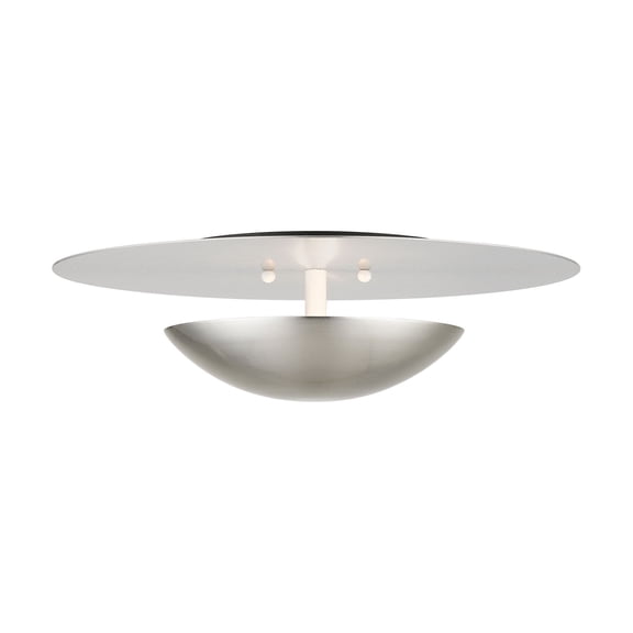 Livex Lighting - Ventura - 2 Light Large Convertible Semi-Flush Mount In