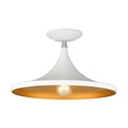thumbnail image 1 of Livex Lighting - Waldorf - 1 Light Semi-Flush Mount In Industrial Style-8.5, 1 of 13