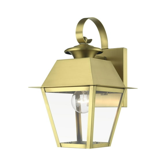 Livex Lighting - Wentworth - 1 Light Small Outdoor Wall Lantern In Classic