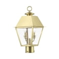 thumbnail image 1 of Livex Lighting - Wentworth - 2 Light Medium Outdoor Post Top Lantern In Classic, 1 of 9