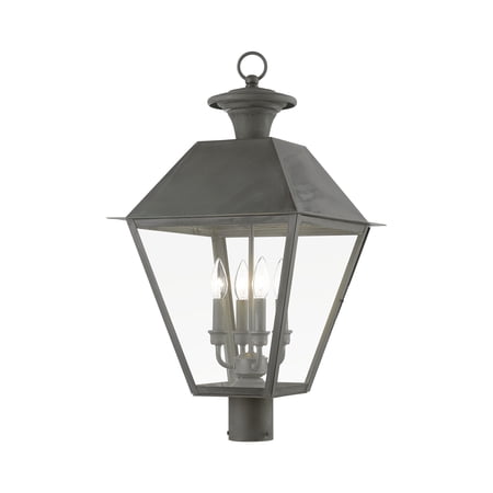 Livex Lighting - Wentworth - 4 Light Extra Large Outdoor Post Top Lantern In