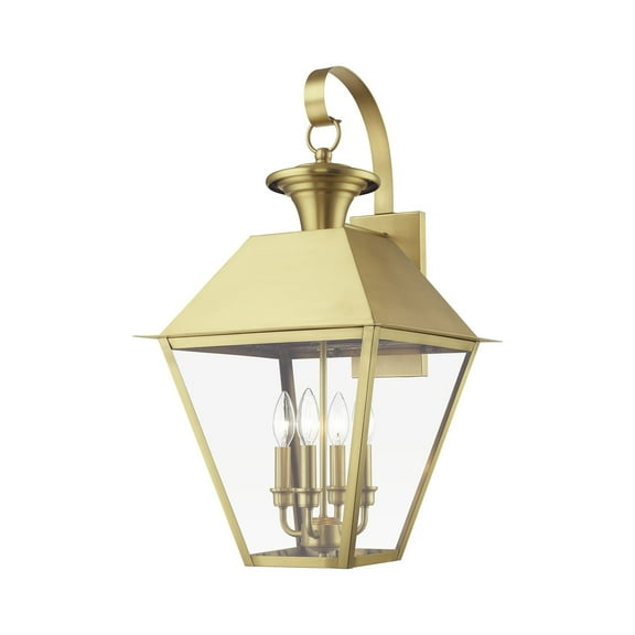 Livex Lighting - Wentworth - 4 Light Extra Large Outdoor Wall Lantern In Classic