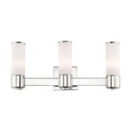 Livex Lighting Ashton 4-Light Bath Fixture In Brushed Nickel With Clear Crystals - Transitional Style, Steel Build 2 thumbnail image