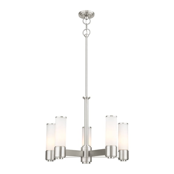 Livex Lighting - Weston - 5 Light Dinette Chandelier in Contemporary Style - 24