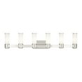 thumbnail image 1 of Livex Lighting - Weston - 6 Light ADA Bath Vanity in Contemporary Style - 46, 1 of 12