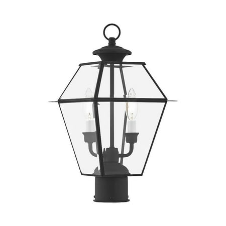 Livex Lighting Westover 2 Light Outdoor Post Lantern