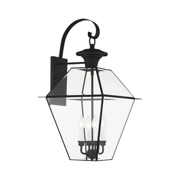 Livex Lighting Westover Outdoor Wall Lantern in Black