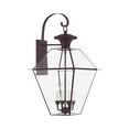 thumbnail image 1 of Livex Lighting Westover Outdoor Wall Lantern in Bronze, 1 of 14