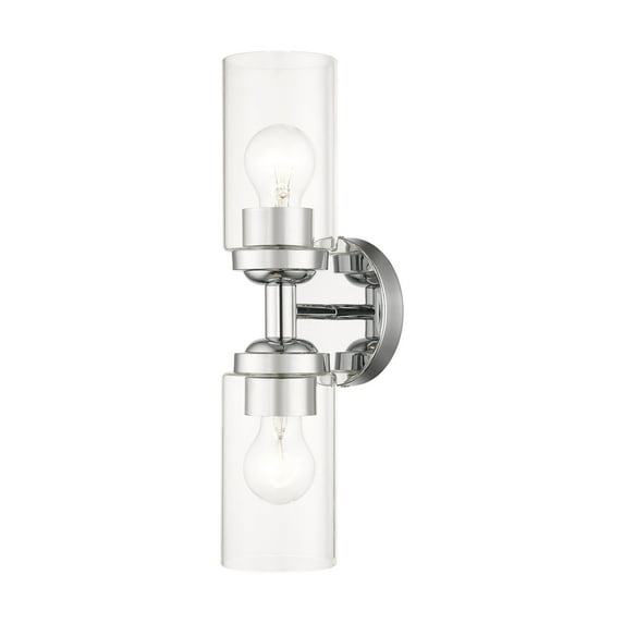 Livex Lighting - Whittier - 2 Light Bath Vanity In Modern Style-15.5 Inches Tall