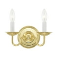 thumbnail image 1 of Livex Lighting - Williamsburgh - 2 Light Wall Sconce in Traditional Style - 10, 1 of 9