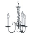 thumbnail image 1 of 5011-01 Livex Lighting Williamsburgh - 5 Light Convertible Mini Chandelier in Traditional Style - 13 Inches wide by 11 Inches high-Antique Brass, 1 of 7