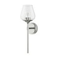 thumbnail image 1 of 17471-05 Livex Lighting Willow - 1 Light Bath Vanity In Transitional Style-18 Inches Tall and 5.75 Inches Wide-Polished Chrome Finish, 1 of 14
