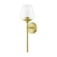 thumbnail image 1 of 17471-12 Livex Lighting Willow - 1 Light Bath Vanity In Transitional Style-18 Inches Tall and 5.75 Inches Wide-Satin Brass Finish, 1 of 11