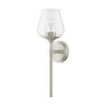 thumbnail image 1 of 17471-91 Livex Lighting Willow - 1 Light Bath Vanity In Transitional Style-18 Inches Tall and 5.75 Inches Wide-Brushed Nickel Finish, 1 of 11