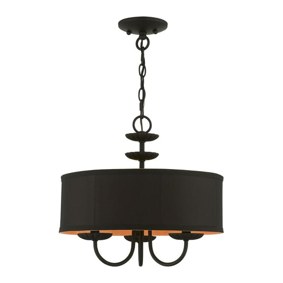 45123-04 Livex Lighting Winchester - 3 Light Pendant In Transitional Style-15 Inches Tall and 16 Inches Wide     -Traditional Installation