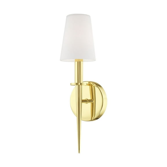 Livex Lighting Witten ADA Wall Sconce in Polished Brass