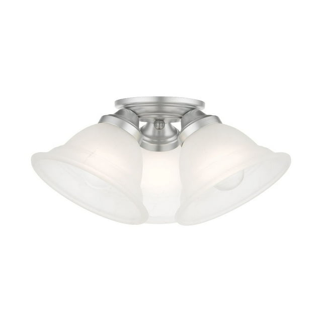 Livex Lighting - Wynnewood - 3 Light Flush Mount in Traditional Style - 16