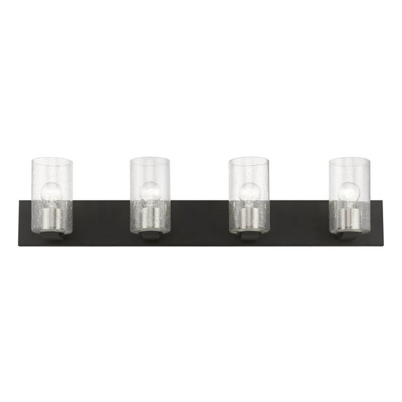 Livex Lighting - Zurich - 4 Light Large Bath Vanity In Contemporary Style-7.75