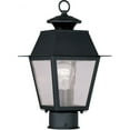 thumbnail image 1 of Livex Mansfield 2160-07 1-Light Outdoor Wall Lantern in Bronze, 1 of 3