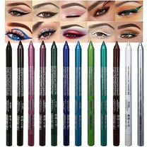 Livhil 12 Colorful Eyeliner Set, Waterproof Eyeliner Pencils in Colors for Women, Gel Eyeliner Pencil for Eye&Lip Liner Makeup