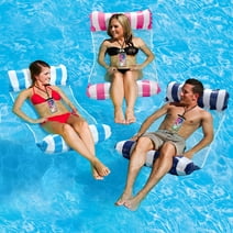 Livhil 3Pcs Pool Float Hammock,Pool Float Loungers,Water Hammock Lounge, Swimming Pool Floats for Adults