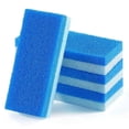 thumbnail image 1 of Livhil 4 Pack 2-in-1 Foot Pumice Stone for Feet, Double Sided Foot Stone for Dead Skin Feet Pedicure Stone for Callus Remover and Scrubber (Blue), 1 of 8