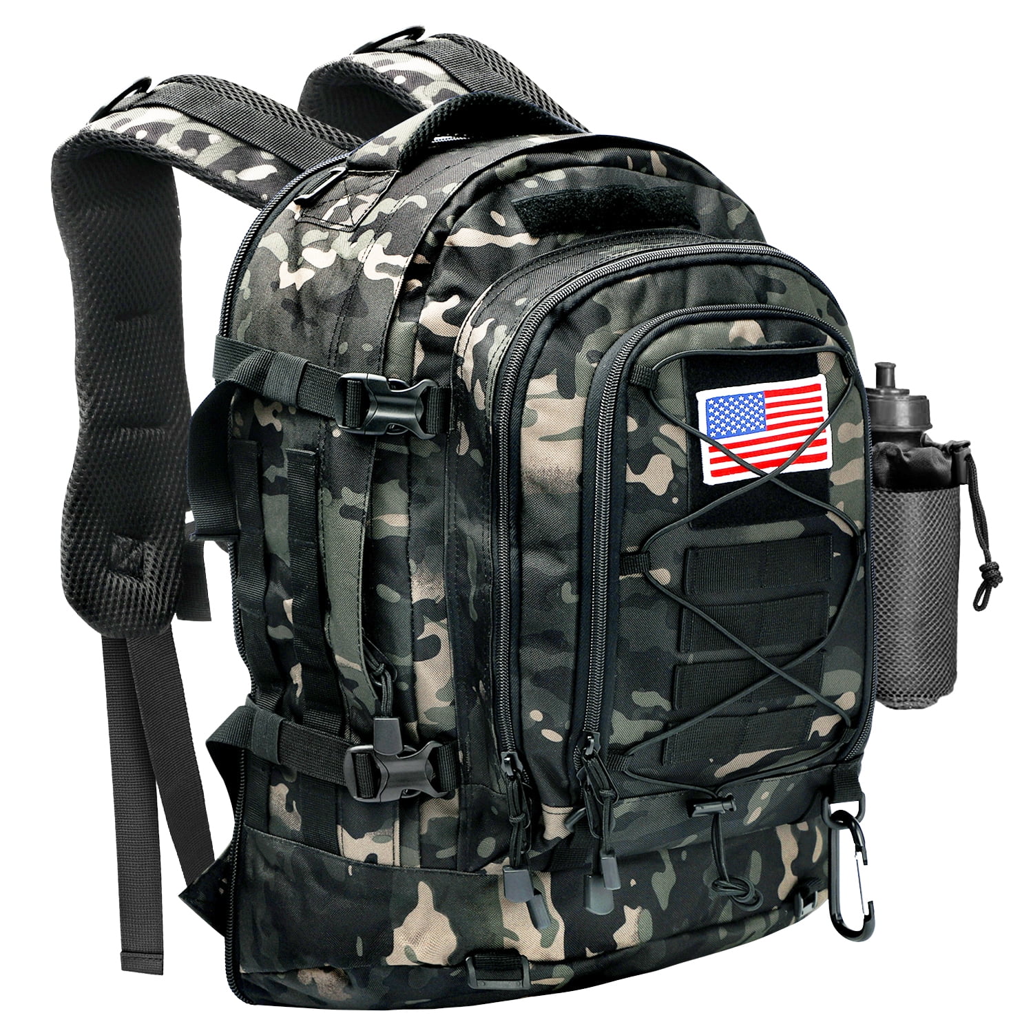 Livhil 50L Tactical Backpack Assault Pack Hunting Backpacks for Men ...