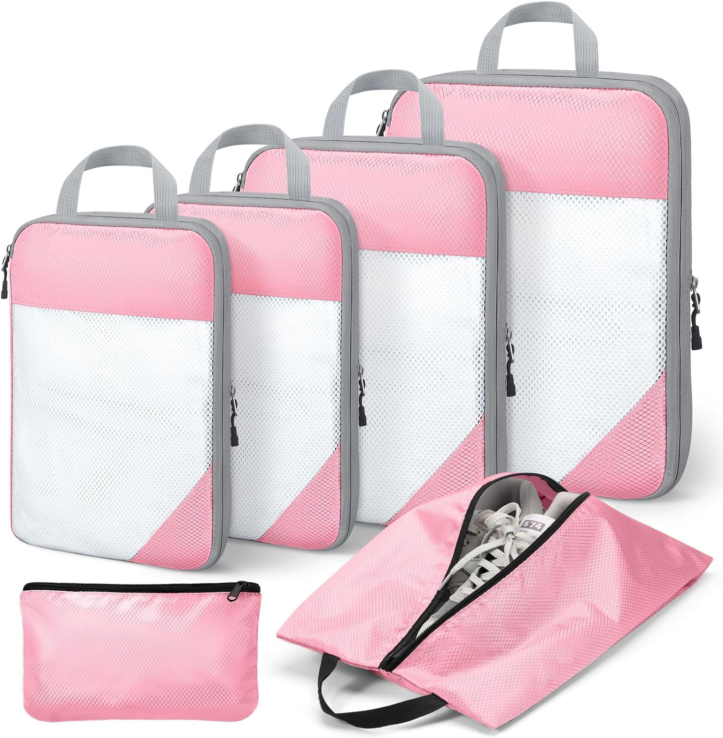 Alameda Compression Packing Cubes for Luggage,Travel Compression Bags