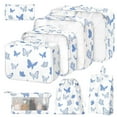 thumbnail image 1 of Livhil 8Pcs Packing Cubes for Luggage , Packing Cubes for Travel Luggage Packing Organizers for Suitcase Set (Butterflies), 1 of 7