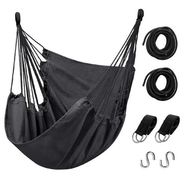 Livhil Hammock Chair Hammock Swing Chair Hanging Swing, Max 300 lbs Portable Hanging Hammock Chair with Pocket