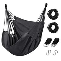 Livhil Max 300 lbs Portable Hanging Hammock Swing Chair (Various) only $20.99: eDeal Info