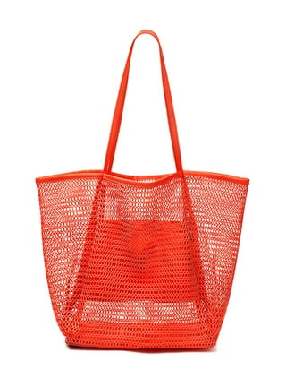 Womens Beach Bags in Women s Bags Orange Walmart