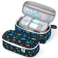 thumbnail image 1 of Livhil Large Pencil Pouch, Pencil Case for Girls Boys, Pencil Bag Pencil Boxes for Kids Elementary School Supplies, Dinosaurs, 1 of 6